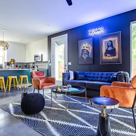 Electric Disco Den - 6 Min Walk To Rainey St Villa